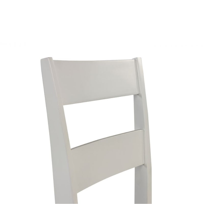 Shop Linwood Set of 2 Dining Chairs in White & Natural Wood. Timeless design, open ladder backrest, complements Linwood tables.