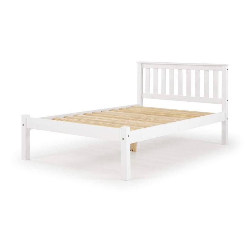 Manila LFE White Painted Pine Bed 4 Foot - White Tree Furniture