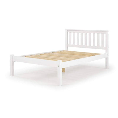 Manila LFE White Painted Pine Bed 4 Foot - White Tree Furniture