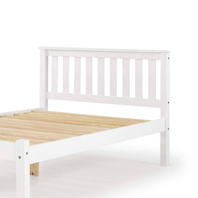 Manila LFE White Painted Pine Bed 4 Foot - White Tree Furniture