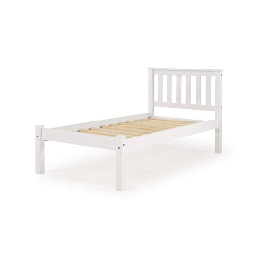 Manila LFE White Painted Pine Single Bed - White Tree Furniture