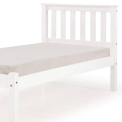 Manila LFE White Painted Pine Single Bed - White Tree Furniture