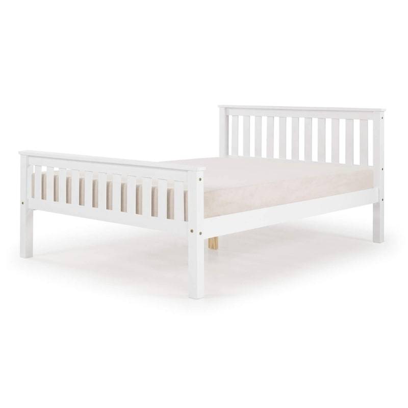 Manila HFE White Painted Pine King Size Bed - White Tree Furniture