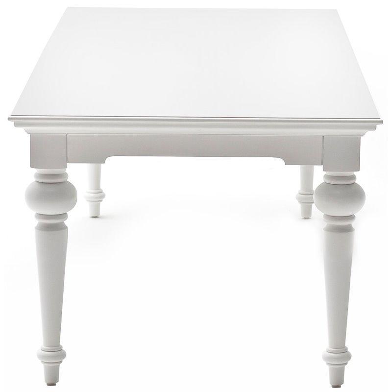 NOVASOLO Provence White Painted Rectangular Dining Table 240 cm T784 - White Tree Furniture