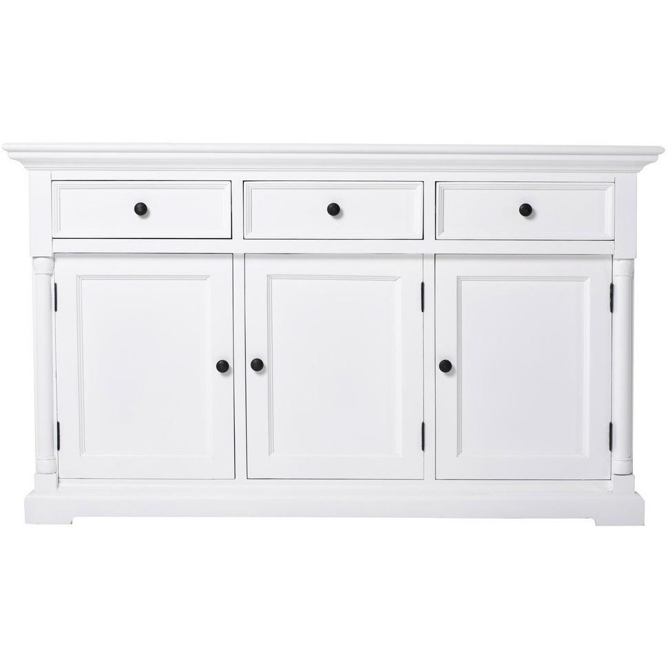 NOVASOLO PROVENCE White Sideboard with 3 Doors - White Tree Furniture