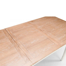 Julian Bowen PROVENCE Extending Dining Table w/ Limed Oak Effect Top PRO101 - White Tree Furniture