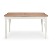 Julian Bowen PROVENCE Extending Dining Table w/ Limed Oak Effect Top PRO101 - White Tree Furniture