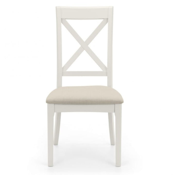 JULIAN BOWEN PROVENCE Grey Lacquer Dining Chair - White Tree Furniture