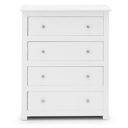 JULIAN BOWEN RADLEY 4 Drawer Bedroom Dresser in Surf White