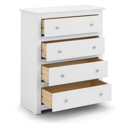 JULIAN BOWEN RADLEY 4 Drawer Bedroom Dresser in Surf White