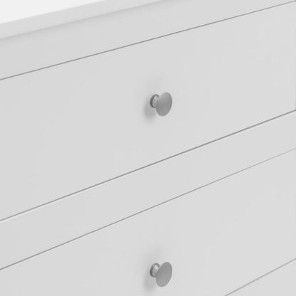 JULIAN BOWEN RADLEY Wide 6 Drawer White Bedroom Dresser