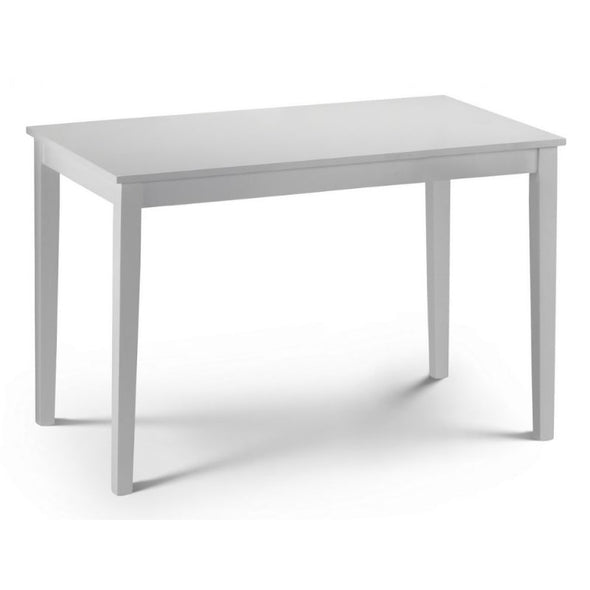 JULIAN BOWEN TAKU Dining Table 114cm in Satin White Lacquer TAK001 - White Tree Furniture