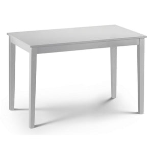 JULIAN BOWEN TAKU Dining Table 114cm in Satin White Lacquer TAK001 - White Tree Furniture