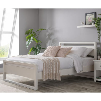 JULIAN BOWEN VENICE Bed in Surf White Lacquer - White Tree Furniture