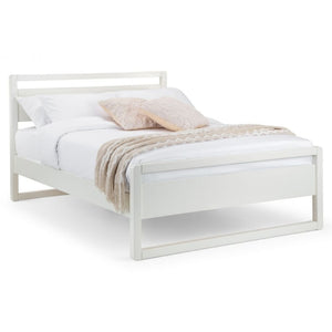 JULIAN BOWEN VENICE Bed in Surf White Lacquer - White Tree Furniture