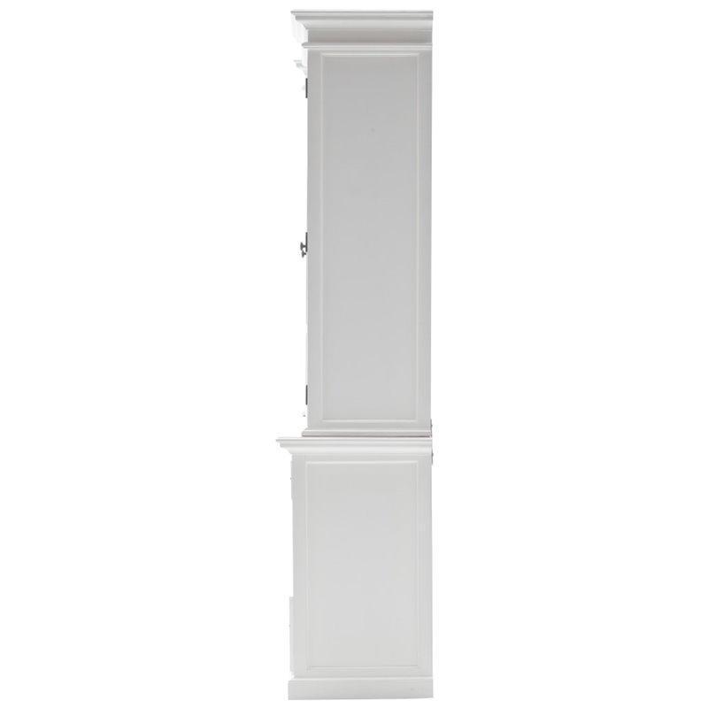 Halifax White Painted Library Hutch Unit - White Tree Furniture