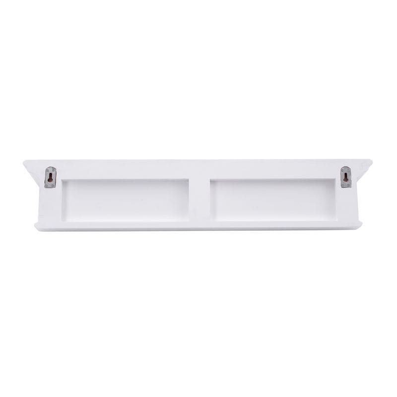 Halifax White Painted 6 Hook Coat Rack 100cm - White Tree Furniture