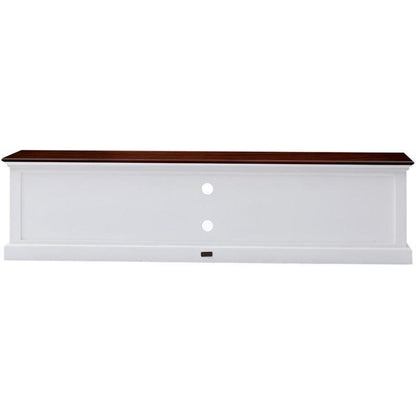 Nova Solo Halifax Accent White Painted TV Unit with 4 Drawers CA631TWD