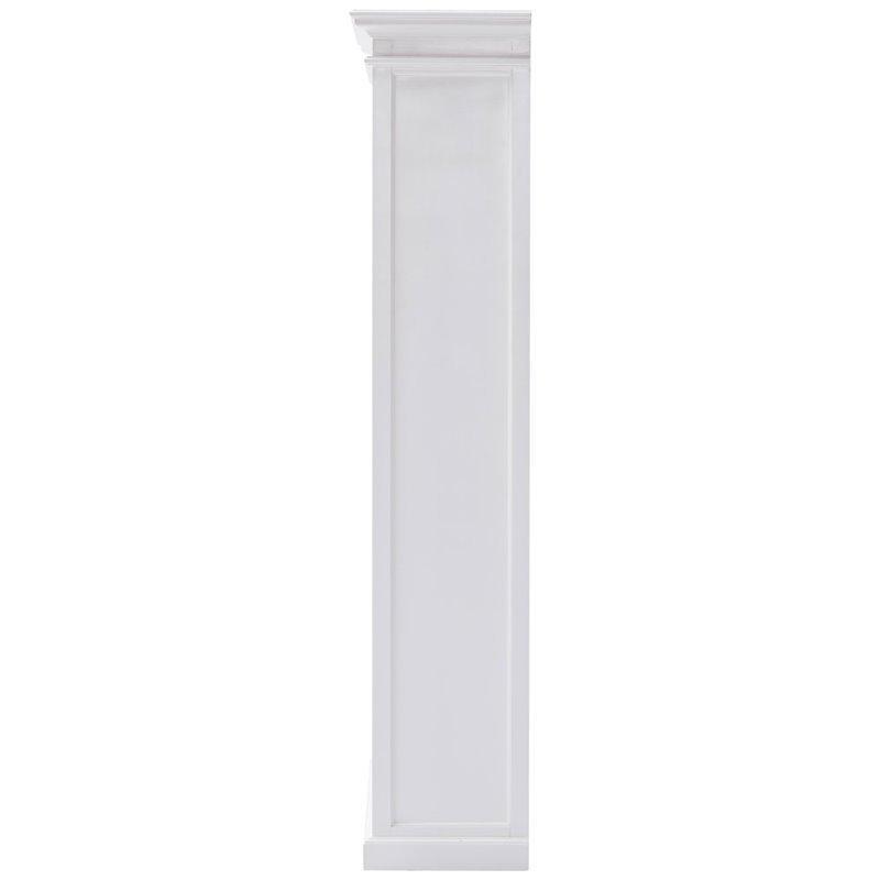 Halifax White Painted Tall Bookcase with 3 Bottom Drawers CA580 - White Tree Furniture