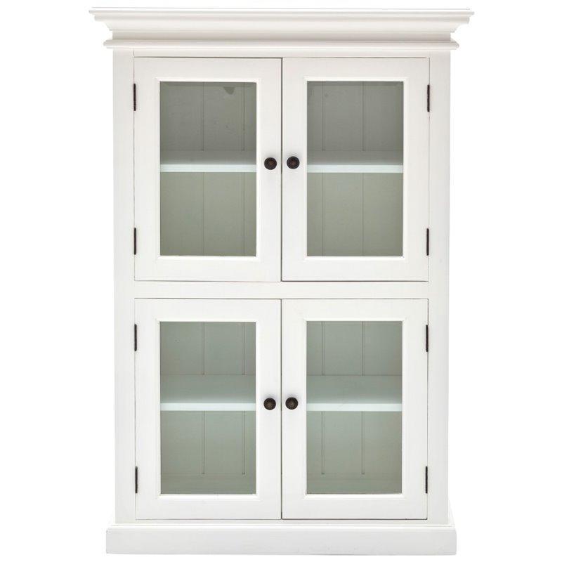 NOVASOLO HALIFAX White Kitchen Pantry Cabinet CA609 - White Tree Furniture