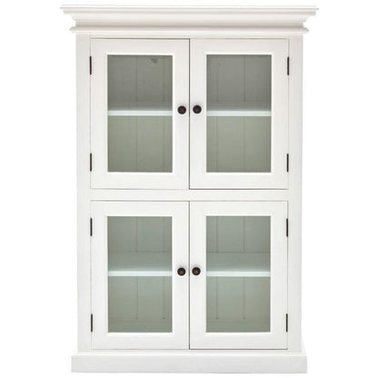 NOVASOLO HALIFAX White Kitchen Pantry Cabinet CA609 - White Tree Furniture