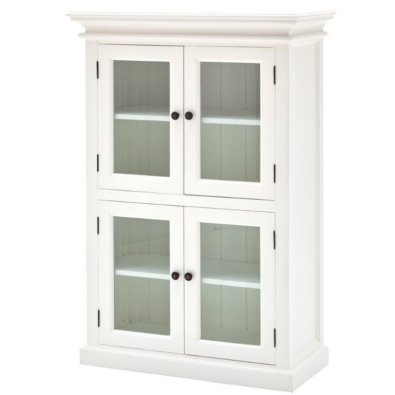 NOVASOLO HALIFAX White Kitchen Pantry Cabinet CA609 - White Tree Furniture