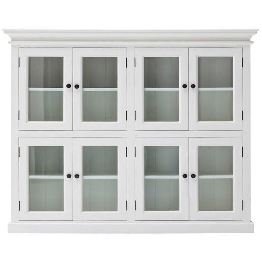 NOVASOLO HALIFAX White Kitchen Storage Cabinet CA615 - White Tree Furniture