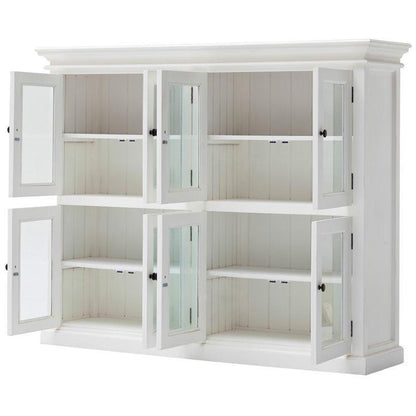 NOVASOLO HALIFAX White Kitchen Storage Cabinet CA615 - White Tree Furniture