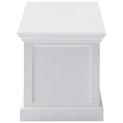 Nova Solo Halifax White Painted TV Unit with 2 Drawers CA592-180