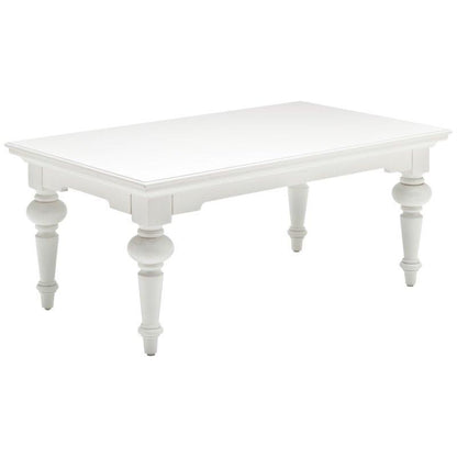 Nova Solo Provence White Painted Rectangular Coffee Table T775