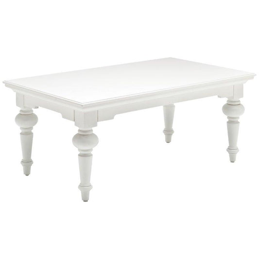 Nova Solo Provence White Painted Rectangular Coffee Table T775