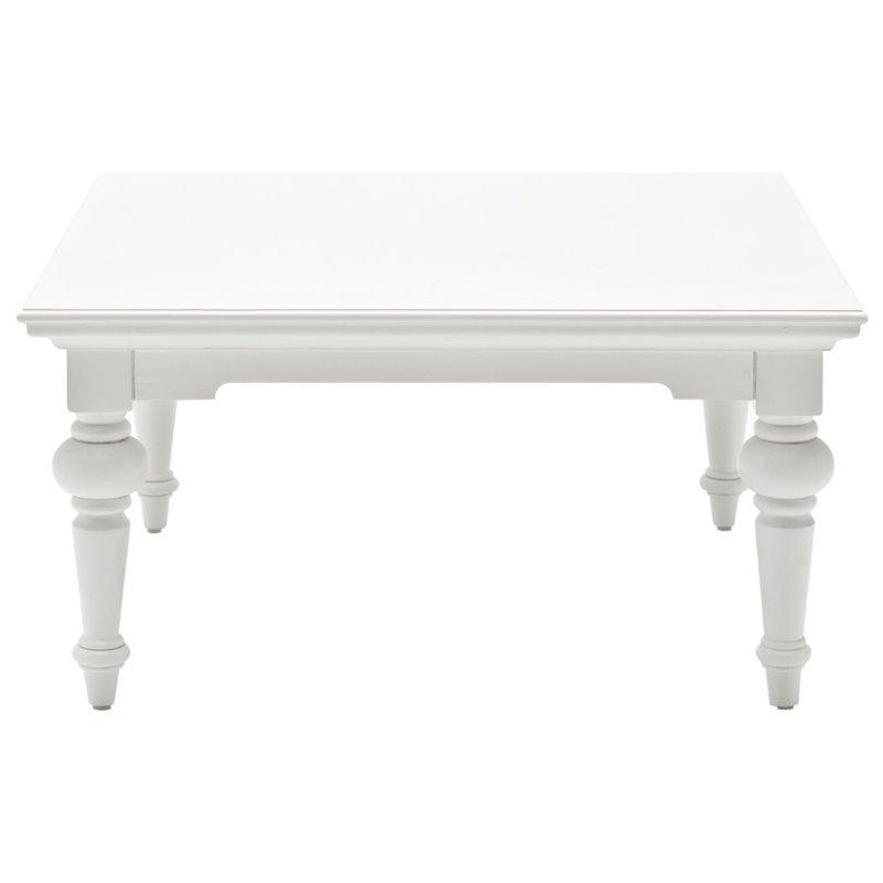 Nova Solo Provence White Painted Square Coffee Table T774