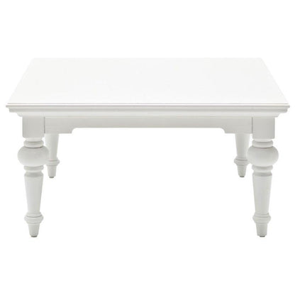 Nova Solo Provence White Painted Square Coffee Table T774