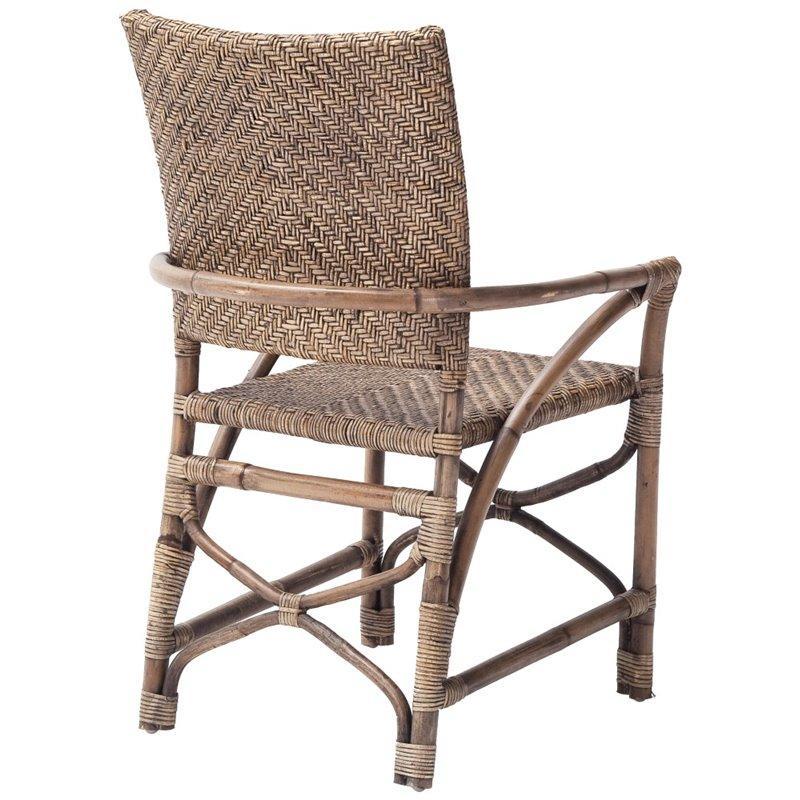 Nova Solo Wickerworks Countess Rattan Wicker Chairs (Pair) CR49