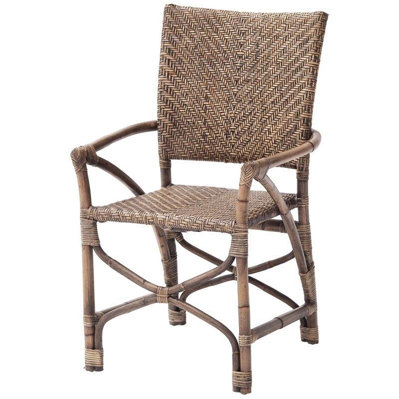 Nova Solo Wickerworks Countess Rattan Wicker Chairs (Pair) CR49