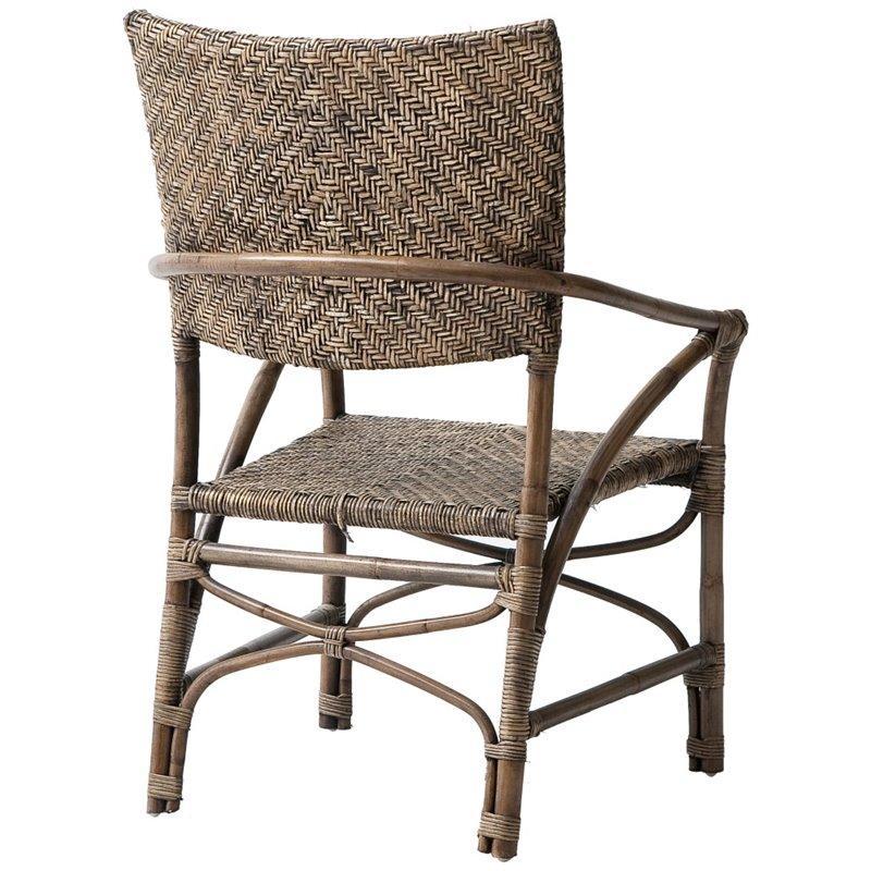 Nova Solo Wickerworks Jester Rattan Wicker Chairs (Pair) CR48