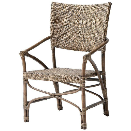 Nova Solo Wickerworks Jester Rattan Wicker Chairs (Pair) CR48