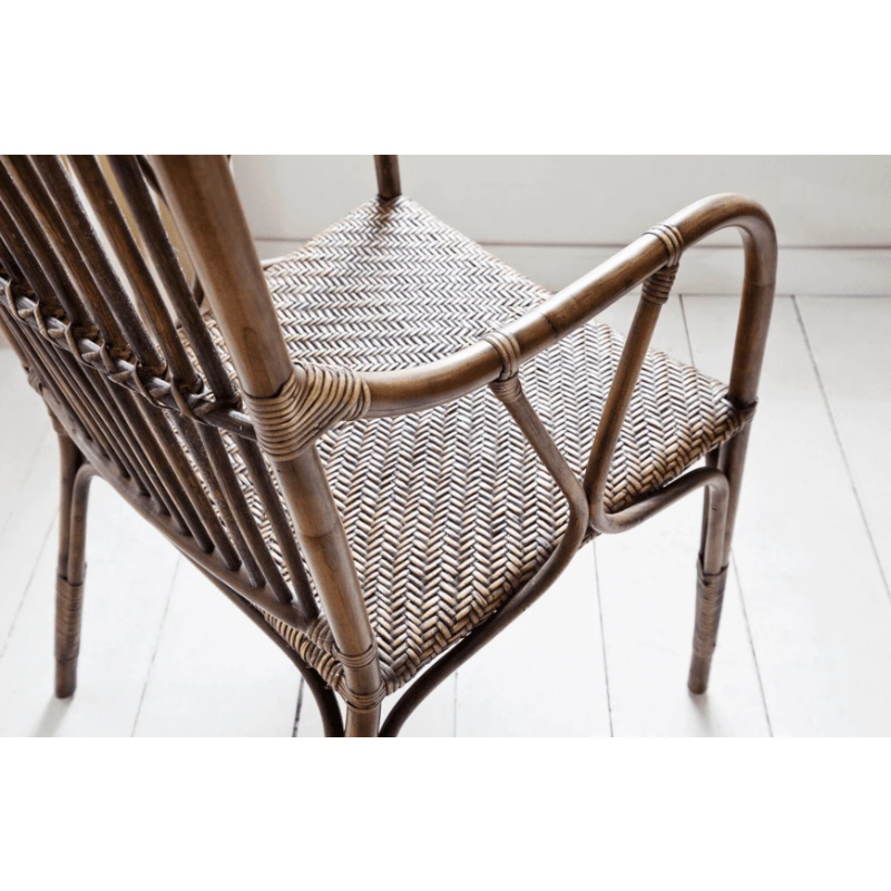 Nova Solo Wickerworks Duke Rattan Wicker Chairs (Pair) CR46