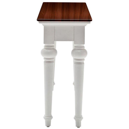 Provence Accent White Painted Console Table - White Tree Furniture