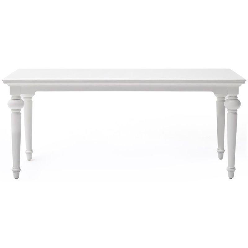 Provence White Painted Rectangular Dining Table 200 cm - White Tree Furniture