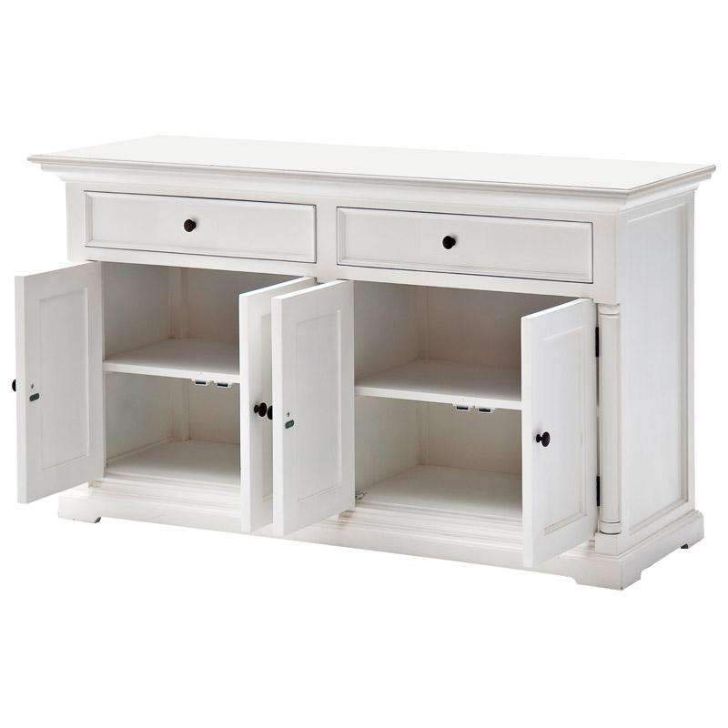 NOVASOLO PROVENCE Large White Sideboard B186 - White Tree Furniture