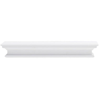 Halifax White Painted Floating Wall Shelf 80cm - White Tree Furniture