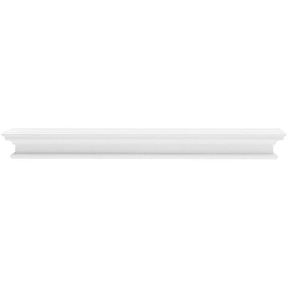 Halifax White Painted Wall Shelf 120 cm - White Tree Furniture~