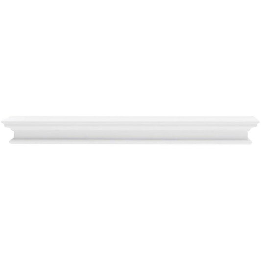 Halifax White Painted Wall Shelf 120 cm - White Tree Furniture~